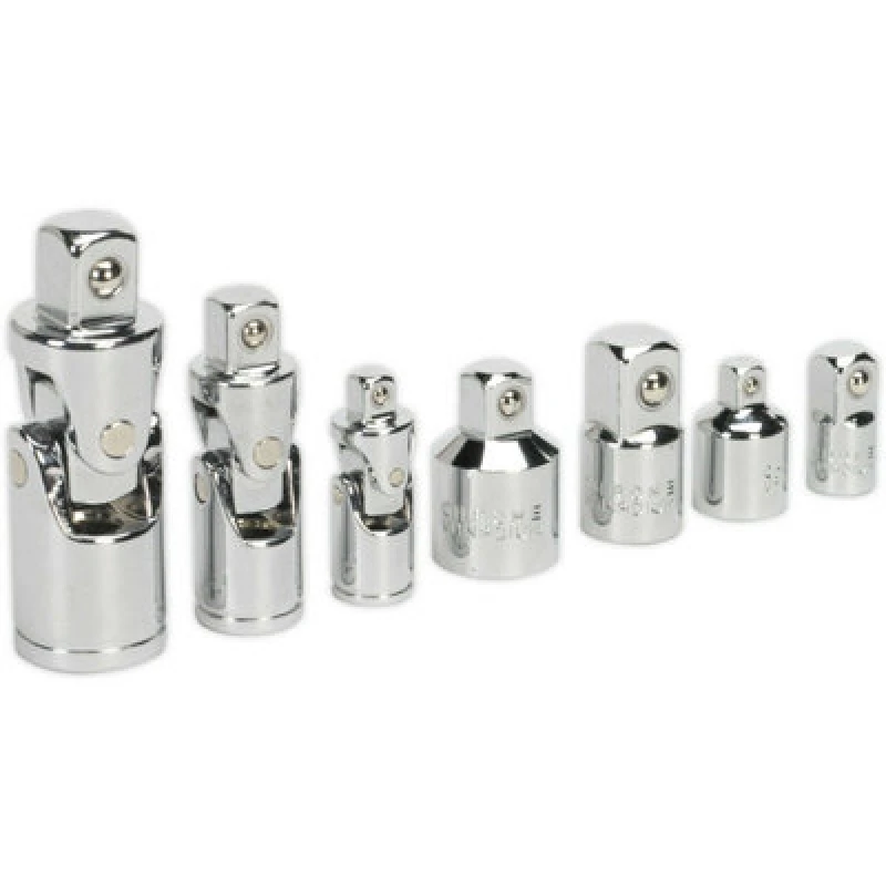 Image of Loops 7 PACK - Male to Female Socket & Joint Adapter Size Converters - Square Drive Multi