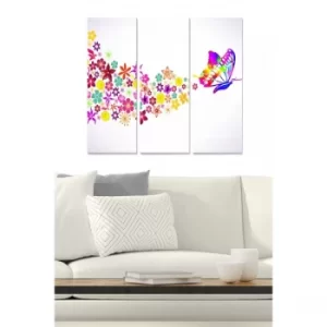 Image of MDF3447124 Multicolor Decorative MDF Painting (3 Pieces)