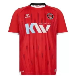 Image of Hummel Charlton Athletic Training Shirt Mens - Red