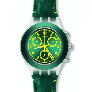 Image of Mens Swatch Coleslaw Chronograph Watch