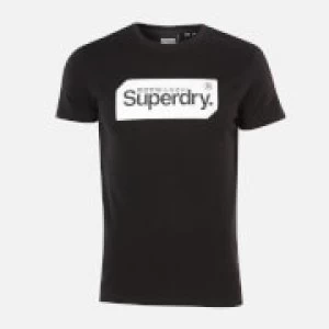 Image of Superdry Mens Core Logo Tag T-Shirt - Black - L