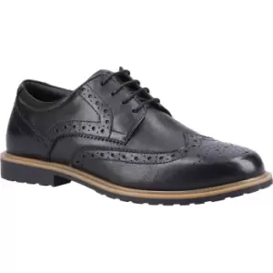 Image of Hush Puppies Girls Verity Brogue Laced Leather School Shoes UK Size 6 (EU 39)