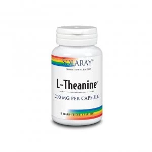 Image of Solaray L-Theanine 200mg Capsules 30 (94712)