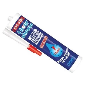 Image of EVO-STIK 1 Hour Shower Sealant Clear 310ml