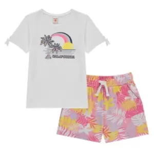 Image of SoulCal Short Set Girls - Yellow