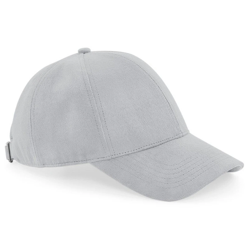 Image of Beechfield Beechfield Men Faux Suede Cap Pack of 2 in Light Grey Light Grey One Size Male 5059269091033