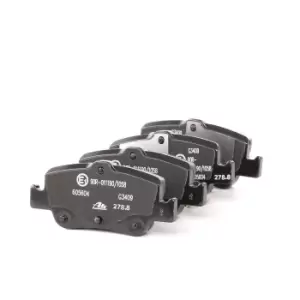 Image of ATE Brake pad set 13.0460-5604.2 Brake pads,Brake pad set, disc brake TOYOTA,AURIS (NRE15_, ZZE15_, ADE15_, ZRE15_, NDE15_),AURIS (NZE18_, ZRE18_)