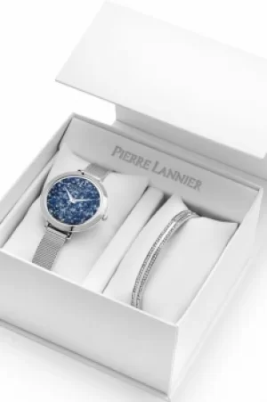 Image of Ladies Pierre Lannier Cristal Gift Set Watch 391B668