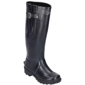 Image of Cotswold Windsor Tall Wellington Boot Female Black UK Size 10