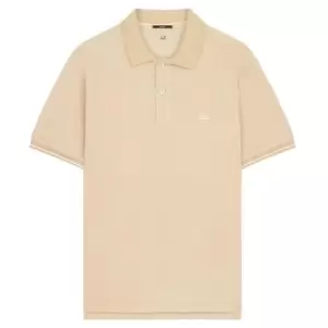 Image of CP Company Tacting Logo Polo Shirt - Pink