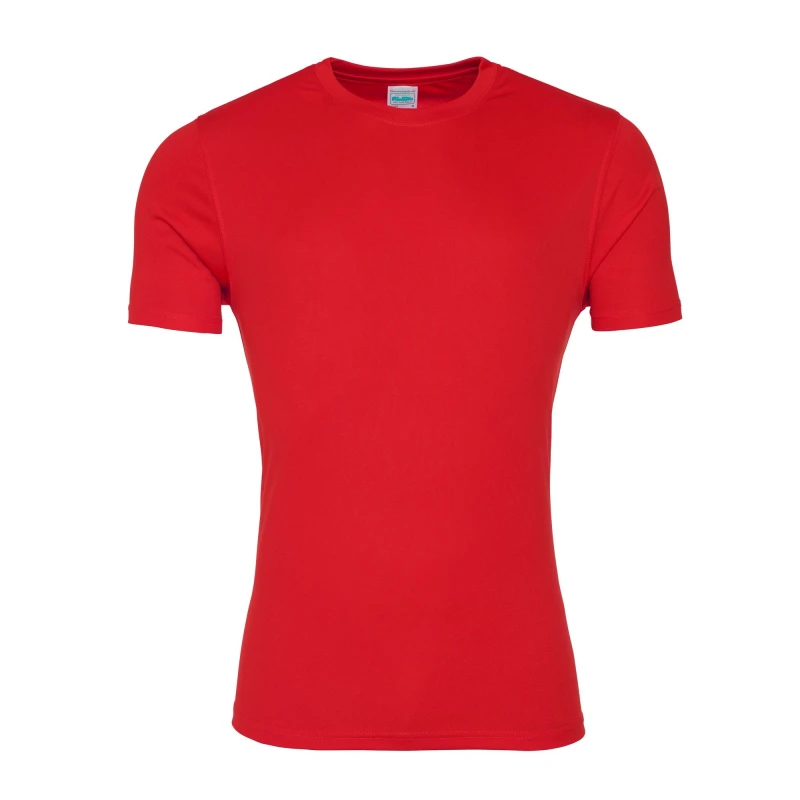 Image of AWDis AWDis Men Just Cool Smooth Short Sleeve T-Shirt in Red Size: X-Small Red XS Male 5057520071961