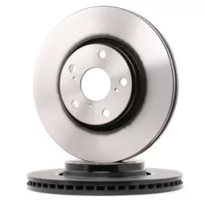 Image of TRW Brake disc TOYOTA DF4939S 4351202190,435120F030,4351212680 Brake rotor,Brake discs,Brake rotors