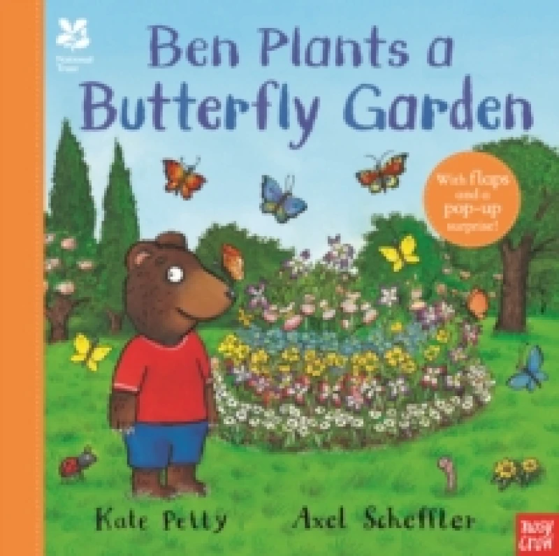 Image of Kate Petty National Trust: Ben Plants a Butterfly Garden Book Multi unisex