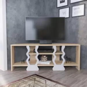 Image of Firal Corner TV Stand TV Unit for TVs up to 45 inch