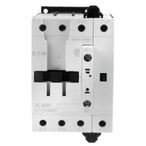 Image of Eaton xStart DILM 4 Pole Contactor - 80 A, 230 V ac Coil, 4NO, 22 kW