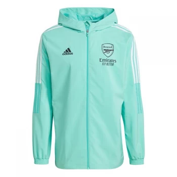 Image of adidas Arsenal Presentation Jacket 2021 2022 Mens - Mint