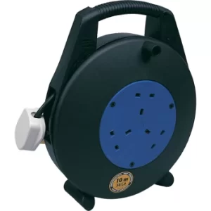 Image of 10M Light Duty Cable Reel 10AMP 3 Outlets