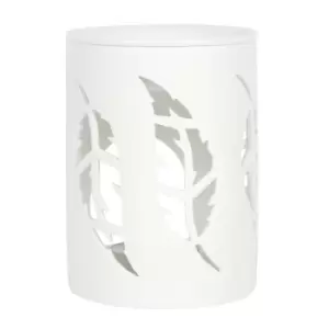 Image of White Feather Cut Oil Burner