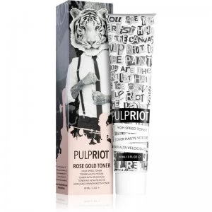 Image of Pulp Riot Toner Toning Hair Color Rose Gold 90ml