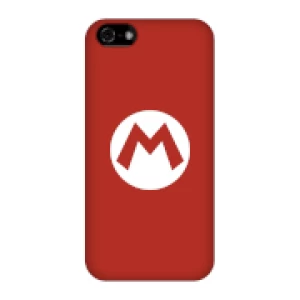 Image of Nintendo Super Mario Mario Logo Phone Case - iPhone 5C - Snap Case - Matte