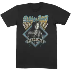 Image of Billy Joel - Piano Man Unisex Small T-Shirt - Black