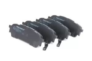 Image of RIDEX Brake pad set 402B0788 Brake pads,Brake pad set, disc brake SUBARU,FORESTER (SG),IMPREZA Stufenheck (GD),IMPREZA Station Wagon (GG)
