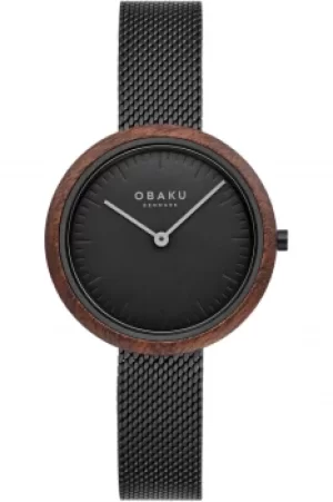 Image of Obaku Trae Lille Charcoal Watch V245LXBBMB