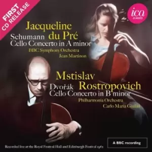 Image of Schumann Cello Concerto in a Minor/Dvorak Cello Concerto In by Robert Schumann CD Album