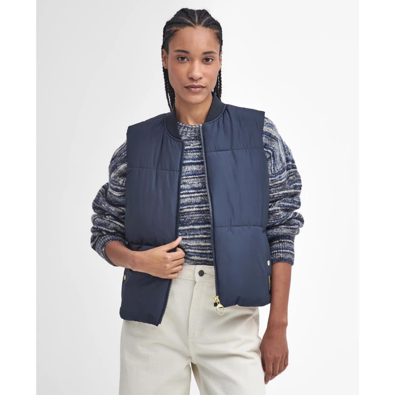 Image of Barbour Fay Gilet - Blue Blue 12