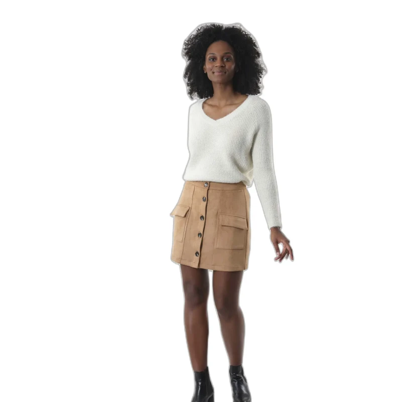 Image of Deeluxe Womens skirt Deeluxe Valentina Marron Female 36