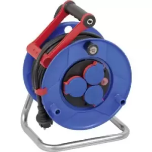 Image of Brennenstuhl 1218350 Cable reel 25m Black PG plug