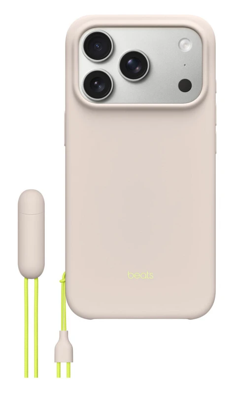 Image of Apple Apple Beats iPhone 17 Pro Kickstand Case with MagSafe and Camera Control - Lime Stone MGTN4LL/A