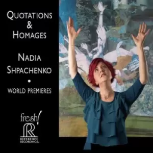 Image of Nadia Shpachenko Quotations & Homages by Tom Flaherty CD Album