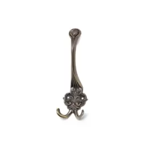 Image of GTV Triple Hat Coat Hanger Hook Door Wall Bath Retro - Antique, Pack of 2