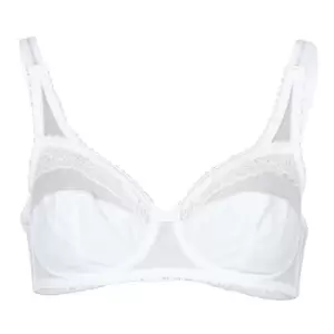 Image of PLAYTEX COEUR CROISE womens Underwire bras in White8B,38C,38D,38DD,40DD,34B,34C,34D,36B,36C,36D,36DD