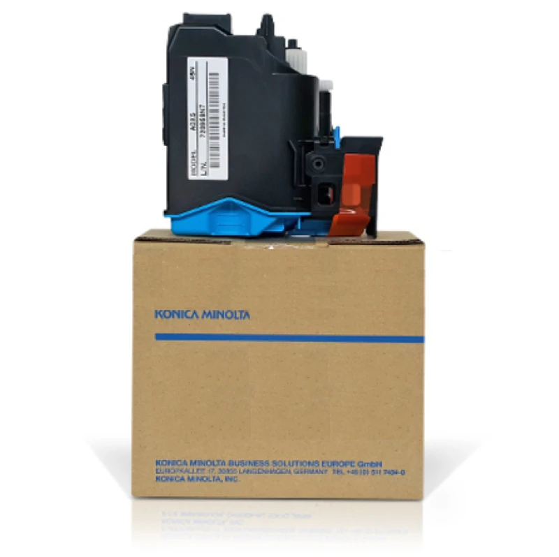 Image of Konica Minolta TNP-80C Cyan Toner Cartridge - AAJW452 (Original)