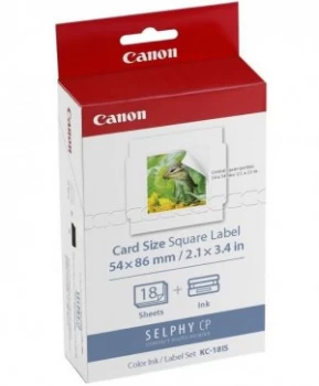Image of Canon Kc-18IS Selphy Paper