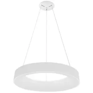 Image of Netlighting Modern LED Hanging Pendant White, Warm White 3000K 4400lm