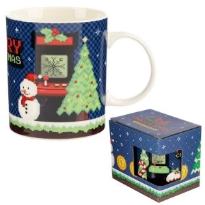 Image of Christmas Game Over New Bone China Mug