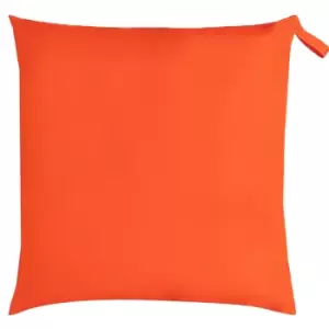 Image of furn. Plain Outdoor Floor Cushion Orange