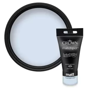Image of Crown Breatheasy Moonlight Bay - Matt Emulsion Paint - 40ml Tester