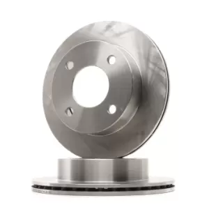 Image of RIDEX Brake disc NISSAN 82B1106 4020627B01 Brake rotor,Brake discs,Brake rotors