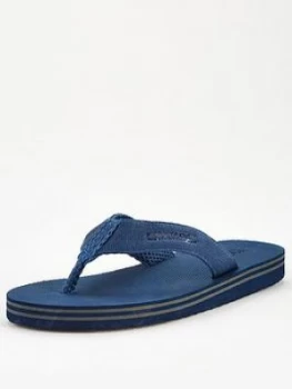 Image of Regatta Rico Flip Flop - Navy , Blue, Size 7, Men