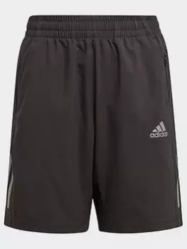 Image of Boys, adidas Aeroready Run Shorts, Black, Size 7-8 Years
