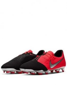 Image of Nike Phantom Academy Venom Firm Ground Football Boots - Red/Black