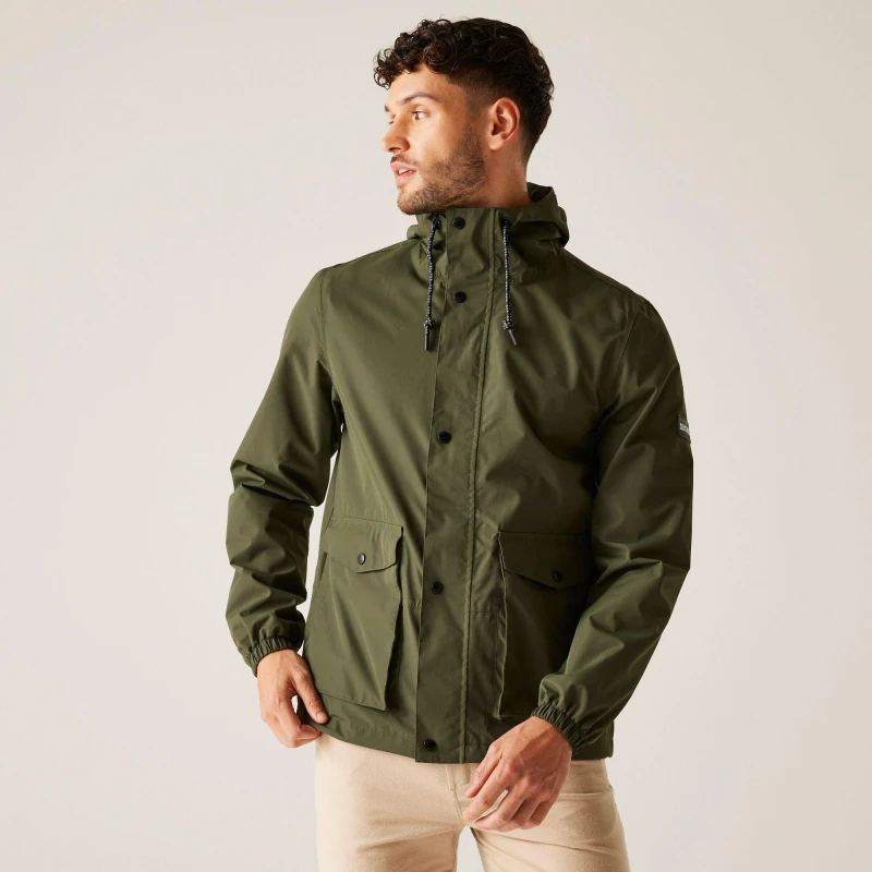 Image of Waterproof jacket Regatta Bayano II Vert Male M