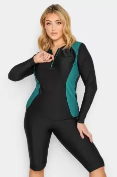 Image of Long Sleeve Swim Top