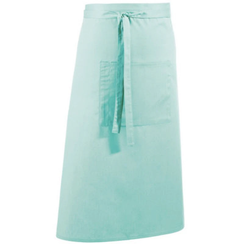 Image of Premier Premier Colours Bar Apron in Aqua One Size Unisex 5063470679973
