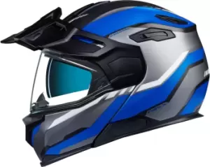 Image of Nexx X.Vilijord Continental Helmet, black-blue, Size 2XL, black-blue, Size 2XL