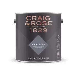 Image of Craig & Rose Chalky Emulsion Violet Slate - 5L